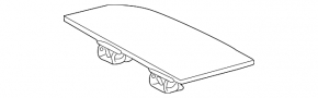 Покрытие багажника заднее правое Lexus RX300 RX330 RX350 RX400h 04-08 беж