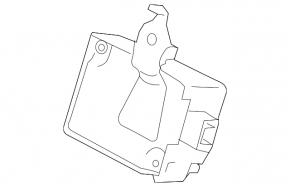 Receiver assy, tire pressure monitor Toyota Prius 30 10-13