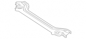 Планка телевизора нижняя Mercedes W164 ML 06-11