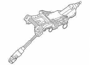 Рулевая колонка Ford Escape MK3 13-14