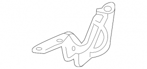 Петля капота ліва Toyota Rav4 19-24