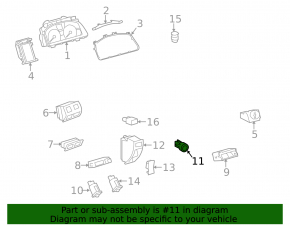 Кнопка зажигания Start-Stop Lexus LS460 LS600h 07-12
