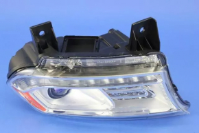 Фара передняя левая Dodge Durango 14-15 галоген светлая + LED DRL