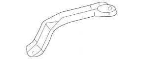 Крепление АКБ Toyota Camry v40 2 части