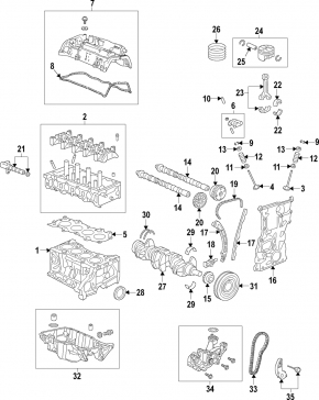 Блок циліндрів голий Honda CRV 23-26 HEV 2.0 LFB51 d:81.00 під розточування