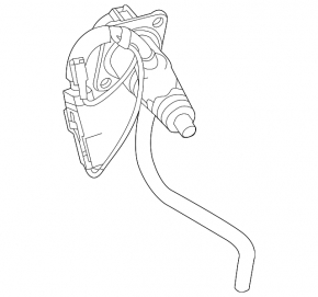Порт зарядки голый Toyota Prius 30 12-15 plug-in