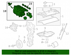 Коллектор впускной Toyota Rav4 19-25 2.5