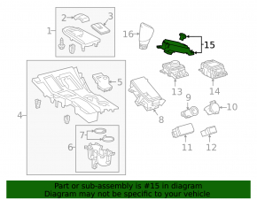 Индикатор переключения передач КПП Lexus NX200t NX300h 15-21 царапины