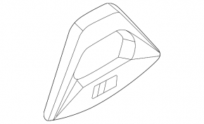 Накладка колесного диска BMW XM G09 23-26 R22, тип 2, code s1fua, s1fva