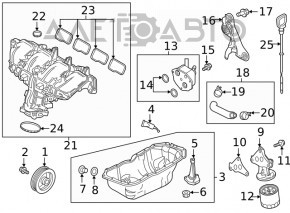 Корпус маслянного фильтра Mazda CX-5 17-24 2.5