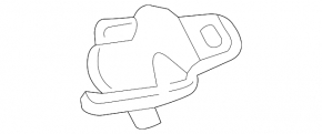 Петля двери багажника левая Chevrolet Cruze 17-19
