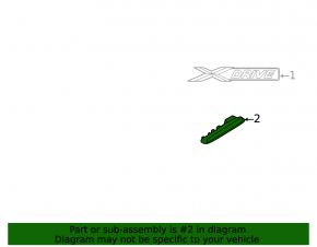 Молдинг крыла передний правый BMW 5 F10 14-16 хром
