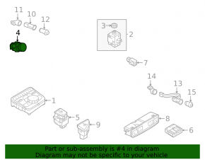 Кнопка start stop Audi Q5 80A 18-24 S-Line