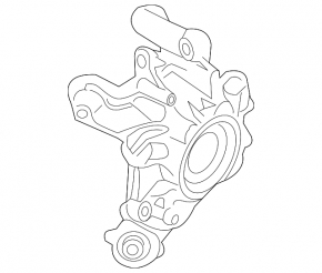 Цапфа задняя правая BMW X4 G02 19-25