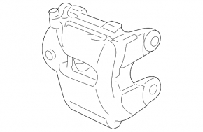 Суппорт передний левый BMW 1 E82 08-13 3.0T N51 N52