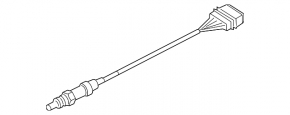 Лямбда-зонд первый VW Passat b8 16-19 USA 1.8T