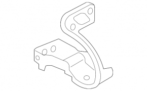 Петля двери багажника левая Audi Q5 8R 09-17