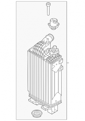 Інтеркулер Kia K5 21-26 1.6T