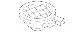 Динамик торпеды Audi A3 8V 15-20
