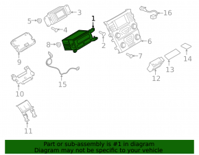 Головное устройство Ford Fusion mk5 13-20 SYNC 2