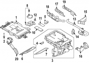 Конвертер Nissan Ariya 23-26 Extended range