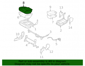 Заднее сидение правые Lexus RX300 RX330 RX350 RX400h 04-09 кожа серое, царапины, под химчиску