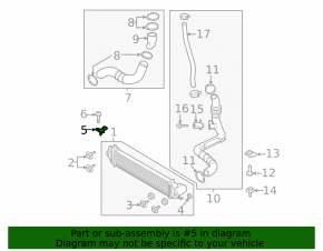 Map sensor Lincoln MKZ 13-19 2.0T