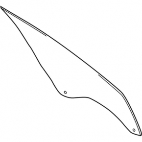Стекло двери передней правой Ford Fusion mk5 13-20 триплекс