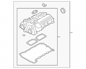 Крышка клапаная BMW 3 F30 12-18 2.0Т