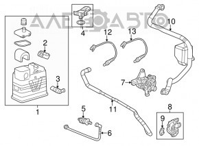 Насос воздушный Chevrolet Impala 14-19 2.5