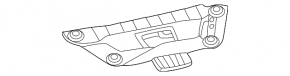Лючок защиты двигателя Hyundai Tucson 22-26 1.6T HEV AWD задний, потерт