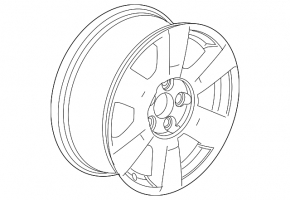 Диск колесный R17 GMC Terrain 10-17