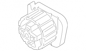 Подушка КПП BMW X5 F15 14-18 3.0T, 3.0D