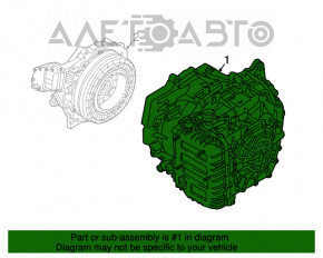 АКПП в сборе Hyundai Sonata 15-19 hybrid