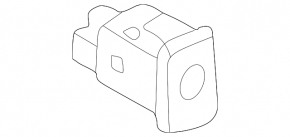 Кнопка открытия багажника и бензобака Lexus IS350 06-08