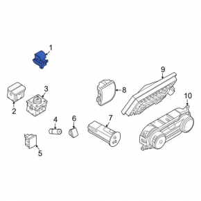 Кнопка паркинга Ford Escape MK4 20-26