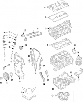 Натяжитель цепи балансира Infiniti QX50 19-25