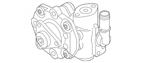 Насос ГУР VW Touareg 11-17 3.6