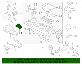 Накладка шифтера Porsche Cayenne 958 11-14 хром
