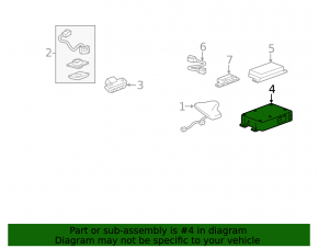 Communication Module Cadillac CTS 14-