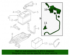 Проводка стартера Audi A3 22-26