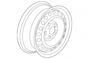 Диск колесный железный R16*7J Honda Civic XI FE/FL 22-26