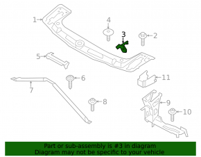 Крепление фары верхнее правое BMW 2 F22 14-21