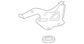 Петля капота правая Lexus ES300h ES350 13-18