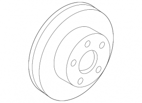 Диск тормозной передний правый Infiniti G25 G35 G37 4d 06-14