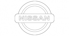 Эмблема значок двери багажника Nissan Kicks 18-20 дорест