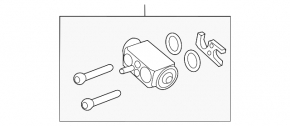 Клапан печки кондиционера Ford Escape MK3 13-
