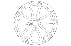 Диск колесный R17 Subaru Forester 14-16 SJ тип 2