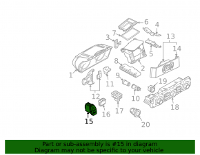 Кнопка центрального замка и аварийки BMW X5 E70 08-13