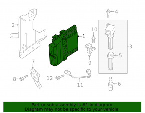 Блок ECU компьютер двигателя Ford Edge 19-24 2.0T